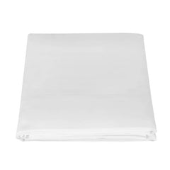 Lenzuolo inferiore con angoli elasticizzati Arianna di Fazzini. Lenzuolo sotto con angoli matrimoniale tinta unita in percalle di puro cotone. Colore bianco