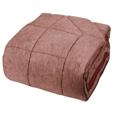 Trapunta invernale matrimoniale Galuchat di Fazzini. Piumone in percalle di cotone, variante di colore burgundy bordeaux