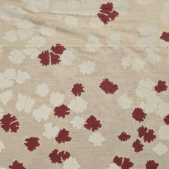 Completo lenzuola matrimoniale Gabel Houston, in madapolam di puro cotone. Il completo lenzuola Houston è caratterizzato da una fantasia floreale a effetto degradè. Fondo chiaro con fiorellini scuri sulla parte alta, fiori chiari con fondo che diventa via via più scuro nella parte bassa. Il lenzuolo con angoli è in tinta unita. Colore bordeaux