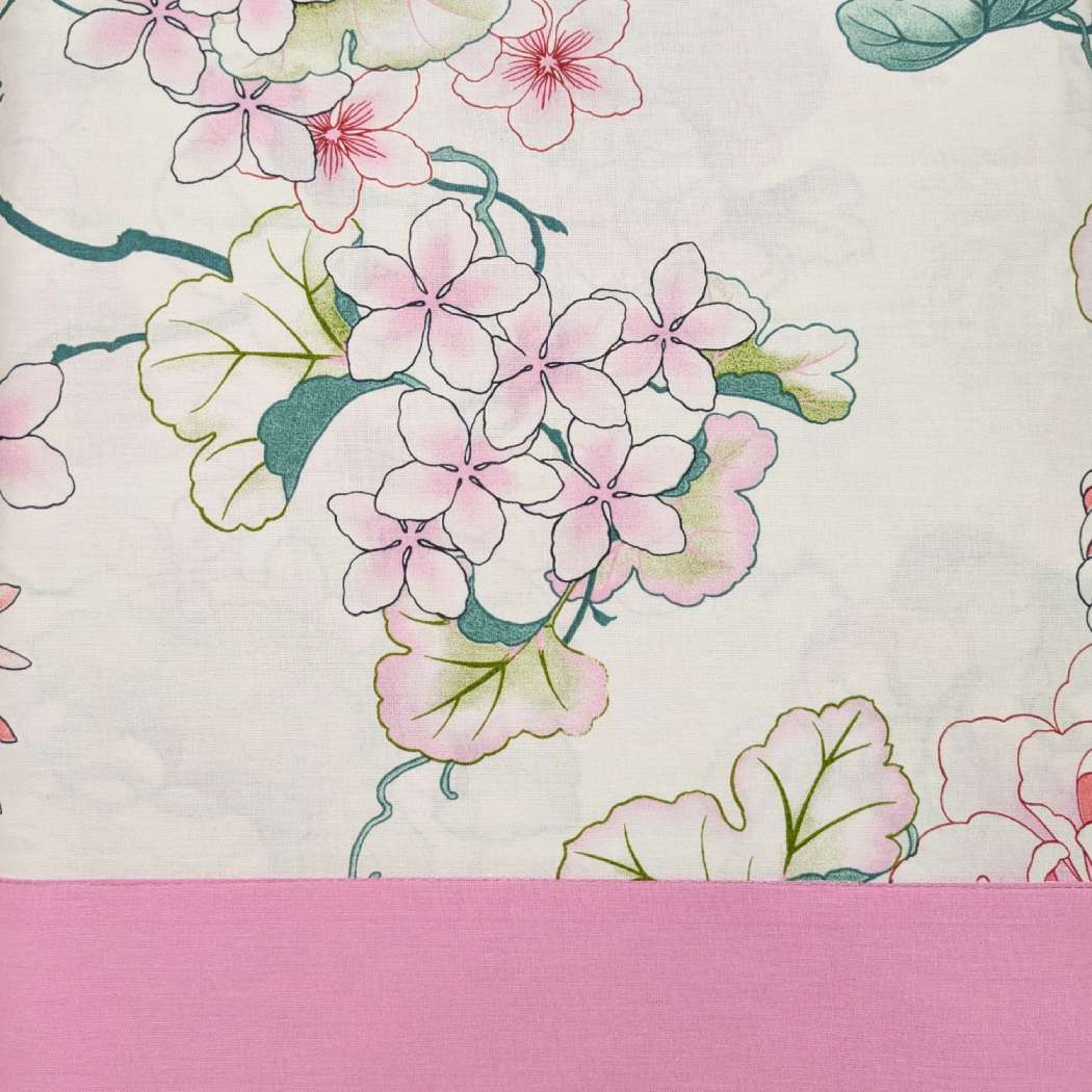 completo lenzuola Sanremo gabel matrimoniale. fantasia fiori rosa