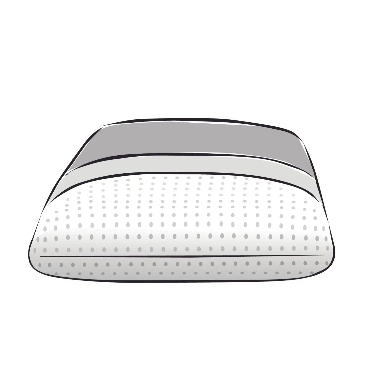 Guanciale Memo Classico di Daunenstep, in memory foam. Il cuscino anatomico e anallergico Memo Classico ha un'imbottitura in 100% schiuma viscoelastica e un rivestimento in microfibra. Assicura un giusto sostegno alla testa ma anche ai muscoli del collo e delle spalle. Altezza: 11-12 cm