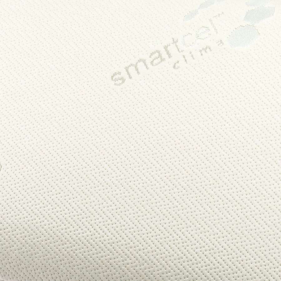 Guanciale Memory Saponetta Limpha di Caleffi, in memory foam. Antiacaro e anallergico. Il cuscino è costituito dall'innovativa imbottitura Limpha, realizzata con materie prime di origine vegetale. Questa imbottitura offre una grande elasticità, garantendo un perfetto sostegno del corpo.