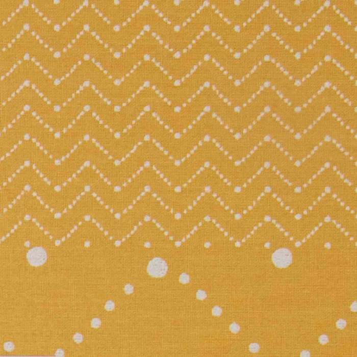 Lenzuolo Copriletto matrimoniale Los Roques in puro cotone. Realizzato in Italia da Gabel. Il completo lenzuola Los Roques presenta una moderna fantasia geometrica giallo. Il lenzuolo di sopra e le federe sono in fantasia. Il lenzuolo con angoli presenta una microfantasia di colore giallo