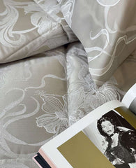 trapunta invernale blumarine lapis piumone fantasia floreale raso jacquard
