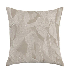 trapunta invernale Blumarine vera beige in raso jacquard fantasia foglie