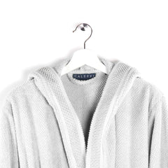 Accappatoio Caleffi Gim Bianco in Spugna di cotone