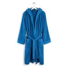 Accappatoio Caleffi Gim Blu in Spugna di cotone