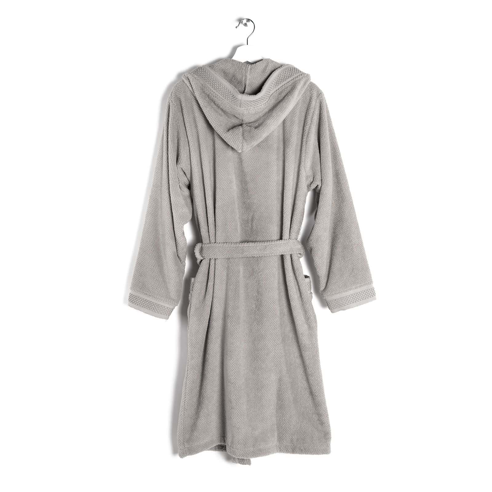 Accappatoio Caleffi Gim Grigio in Spugna di cotone