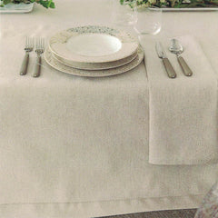 Borbonissima servizio tavola borbonese in lino tovaglia per 12 persone con tovaglioli