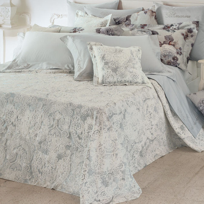Coperta Veneziano Blumarine Matrimoniale Copriletto con Swarovski Tempesta Home