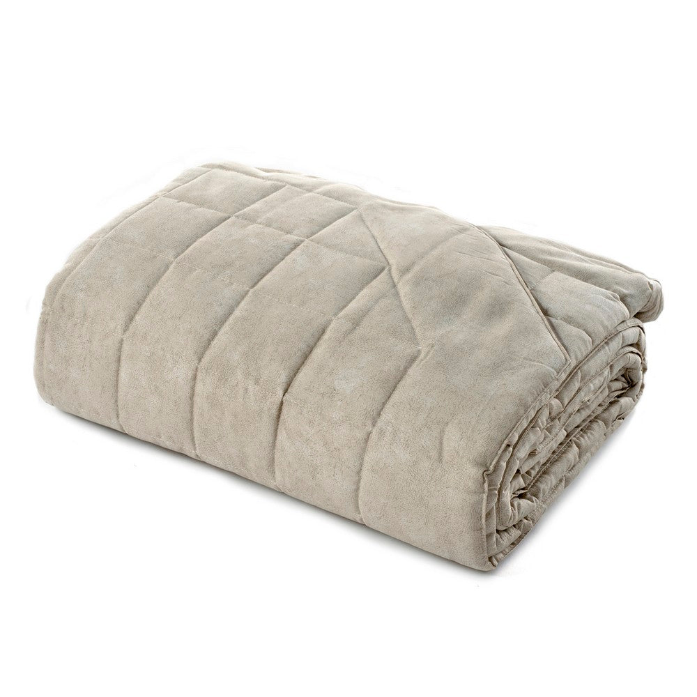 Galuchat-Trapuntino-Fazzini-matrimoniale-cotone-beige-torrone.copriletto