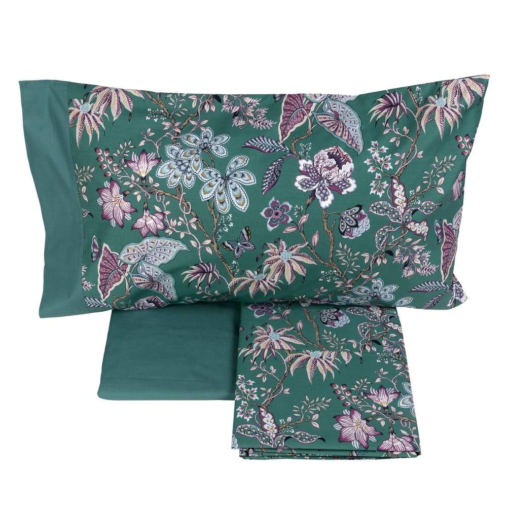 Completo lenzuola copriletto Fazzini matrimoniale new tradition cotone