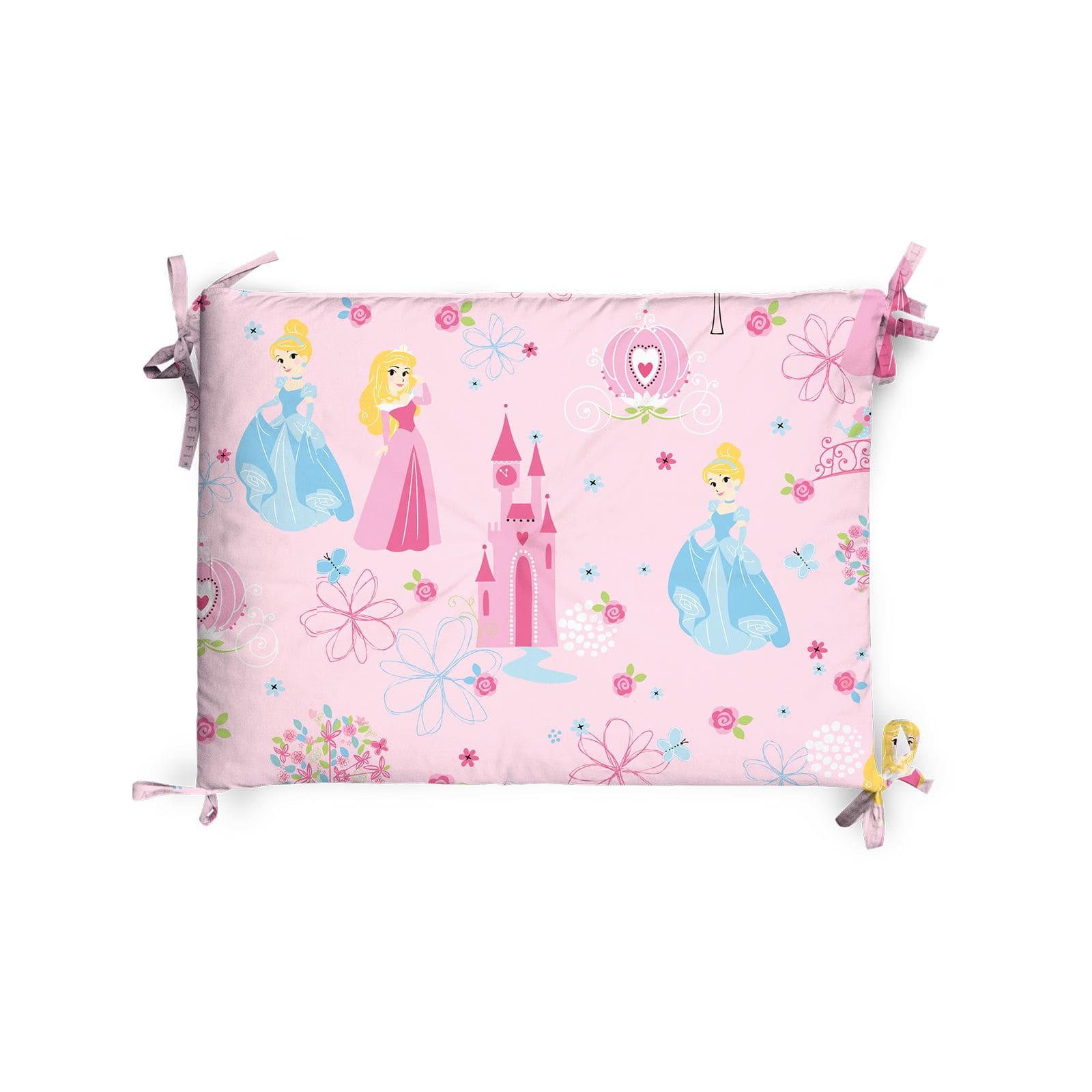 Paracolpi Culla Cotone Disney Princess Principesse Caleffi