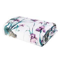 Pavone trapuntino fazzini matrimoniale cotone quilt copriletto