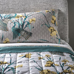 Pavone trapuntino fazzini matrimoniale cotone quilt copriletto