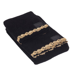 Petit maison La Perla fazzini asciugamani nero oro