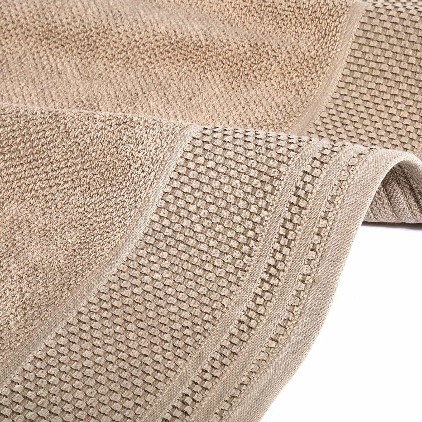 Telo bagno Gim Caleffi cammello