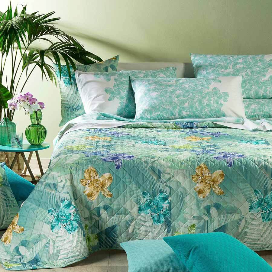 Copriletto Jurassic In Cotone Caleffi - Singolo, Verde, Stampa Dinosauri - Foto 4