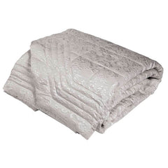 Victoria trapuntino coperta La perla quilt grigio copriletto