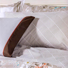 completo lenzuola fazzini matteo offerta cotone matrimoniale piazza mezza singolo beige