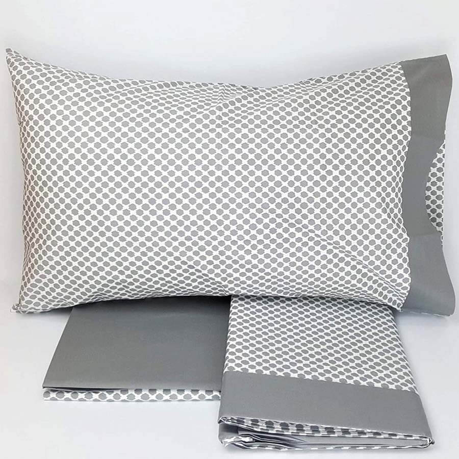 dots completo lenzuola fazzini in cotone in offerta letto singolo