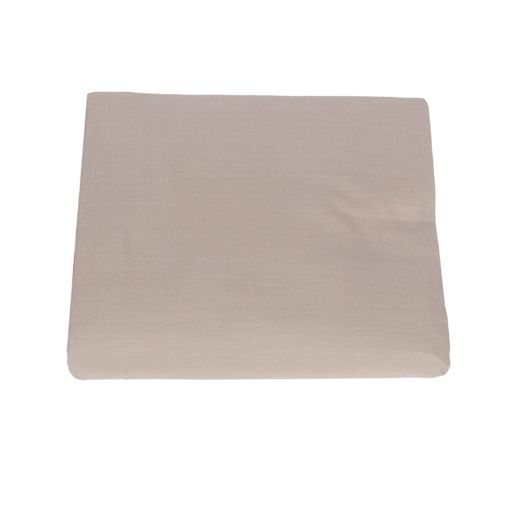 Lenzuolo inferiore con angoli elasticizzati Arianna di Fazzini. Lenzuolo sotto con angoli matrimoniale tinta unita in percalle di puro cotone. Colore tortora sassoLenzuolo superiore Arianna di Fazzini. Lenzuolo di sopra matrimoniale tinta unita in percalle di puro cotone. Colore tortora sasso