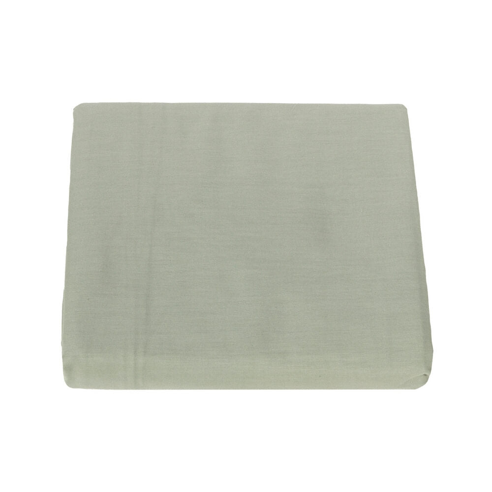 Lenzuolo superiore Arianna di Fazzini. Lenzuolo di sopra matrimoniale tinta unita in percalle di puro cotone. Colore verde