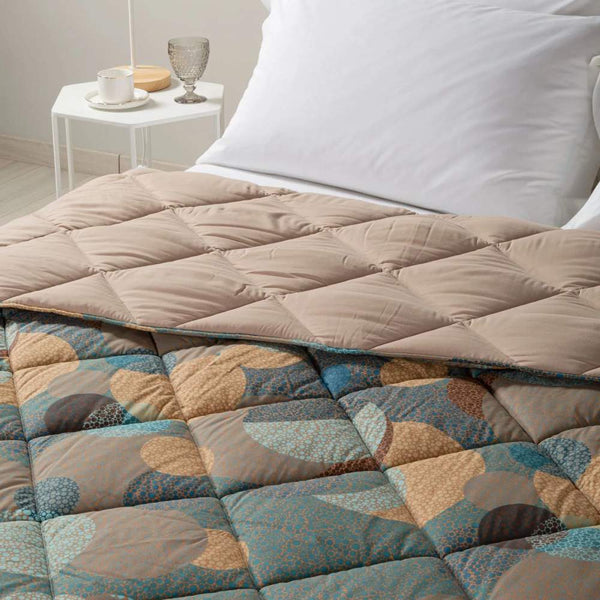 Trapunta Invernale Matrimoniale Stampata In Microfibra 300gr Double Face Ornato Tex | Leroy Merlin - Foto 2