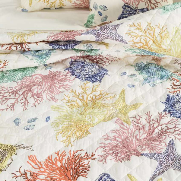 Trapuntino Copriletto Goffrato Matrimoniale Singolo, Chickw11 3D Leone Marino Coperta Estivo Trapunta Autunnale Trapuntato Coperta Letto Leggera per Camera da Letto (Cielo Blu,100x150cm