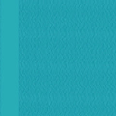 Completo lenzuola Baia Gabel in puro cotone. Fantasia a onde colore ottanio petrolio