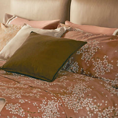completo lenzuola fazzini kimono fantasia fiori bianchi su fondo sandalo 