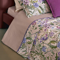 completo lenzuola fazzini vanitas fantasia floreale colore rosa lavanda