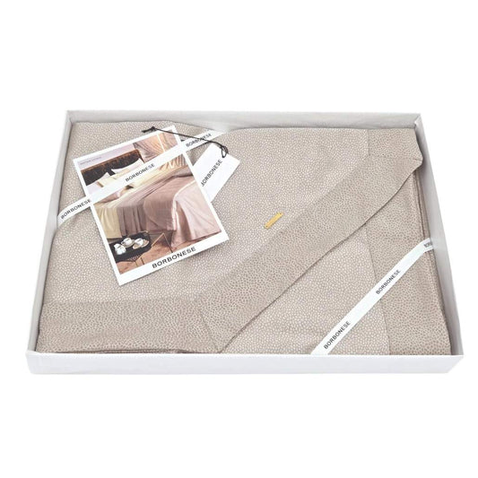 copriletto estivo borbonese heritage matrimoniale tortora beige