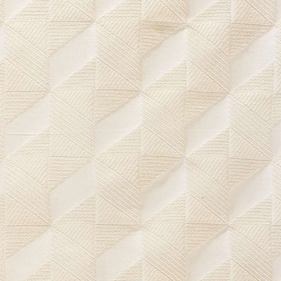 copriletto estivo rapallo caleffi. color avorio beige. dettaglio forme geometriche