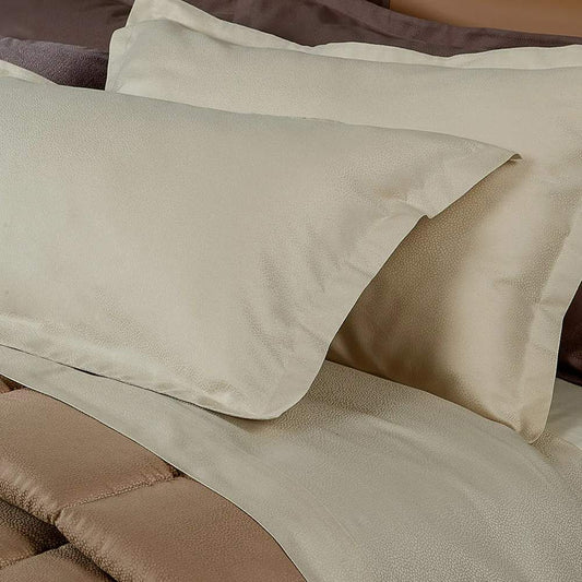 copripiumino borbonese royal. Microfantasia jacquard occhio di pernice.