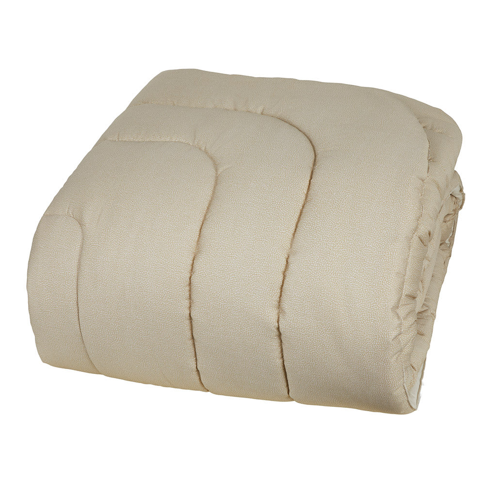 Trapunta invernale Borbonese Minimal matrimoniale colore corda beige