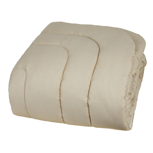 Trapunta invernale Borbonese Minimal matrimoniale colore corda beige