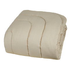 Trapunta invernale Borbonese Minimal matrimoniale colore corda beige
