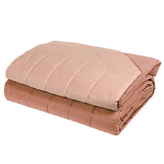 Trapuntino Fazzini Dialogo tinta unita double. Sandalo dusty pink rosa