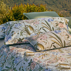 trapuntino fazzini vanitas fantasia floreale colore azzurro