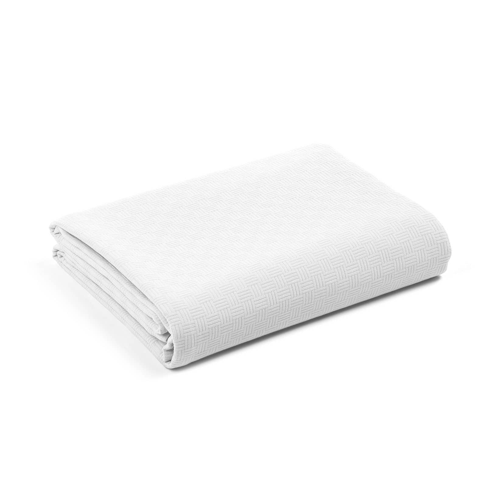 Copriletto Rodeo cotone coperta Caleffi bianco