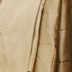 Ciprea trapuntino la perla matrimoniale beige quilt copriletto