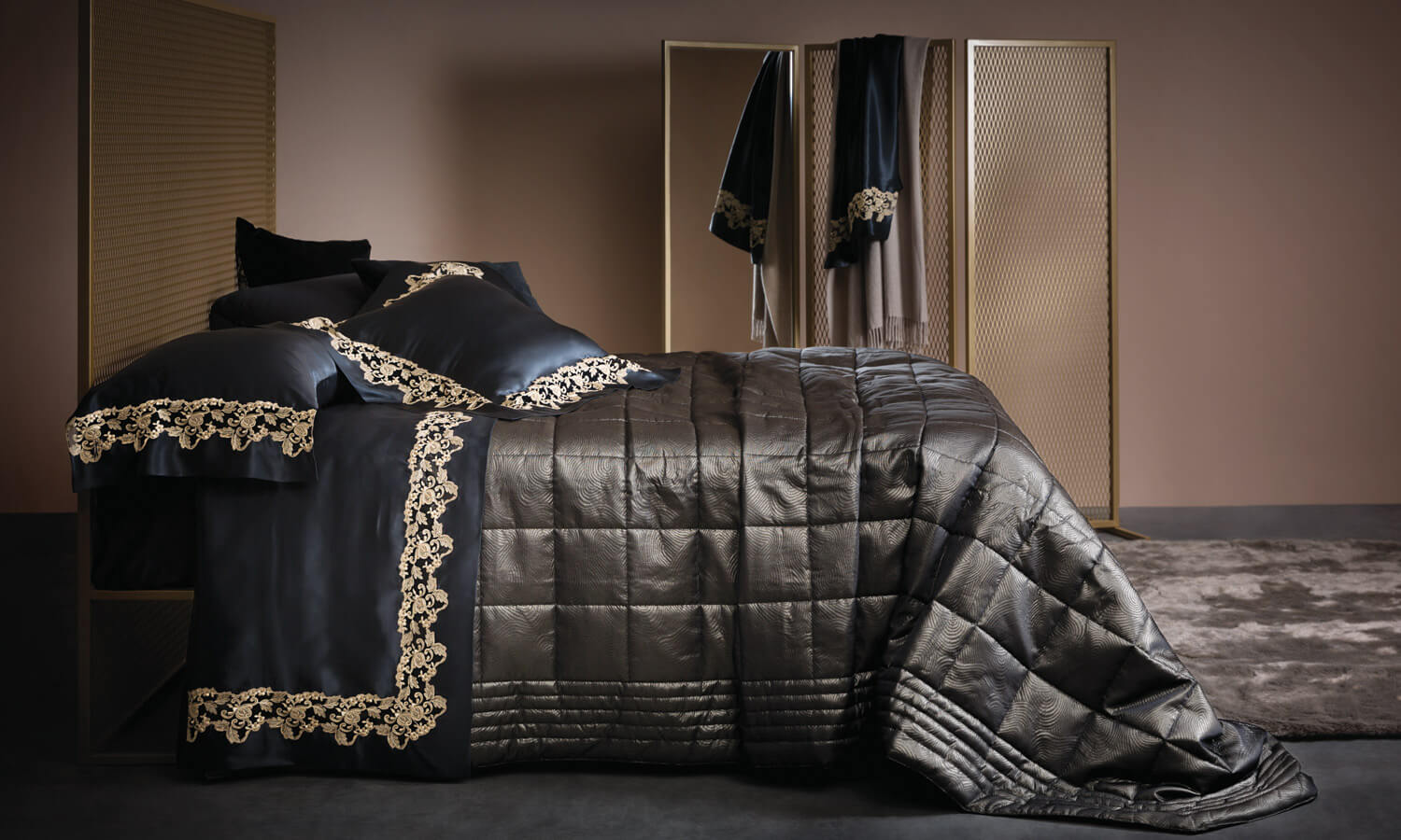 Ciprea trapuntino la perla matrimoniale quilt copriletto