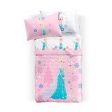 Frozen Magia Trapuntino Caleffi Disney Elsa letto singolo in cotone copriletto bambina