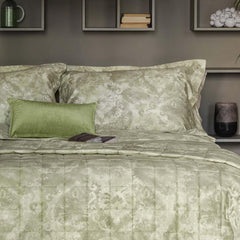 Morgana trapuntino matrimoniale fazzini beige copriletto