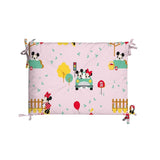 paracolpi caleffi disney con minnie e topolino colore rosa in cotone