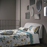 Pavone trapuntino fazzini matrimoniale cotone quilt copriletto