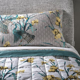 Pavone trapuntino fazzini matrimoniale cotone quilt copriletto