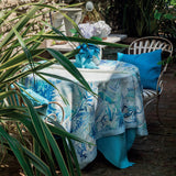 Tortuga tovaglia tessitura toscana in lino fantasia rettangolare 170x270