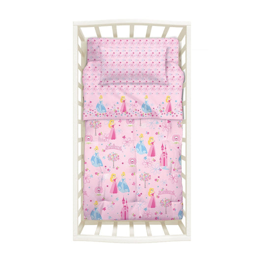 Trapunta Piumone Culla Cotone Disney Princess Principesse Caleffi